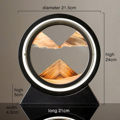 Moving Sand Art Table Lamp