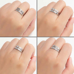 Stainless Steel Double Ring