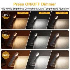 LED USB Book Light For Reading