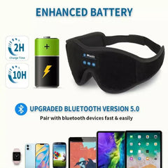 Eye Mask Bluetooth - 50 Unlimited Music Stereo