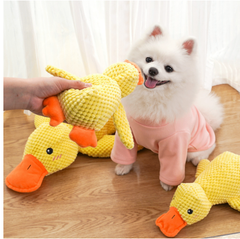 Squeaky Duck Toy - Soothing for Dogs