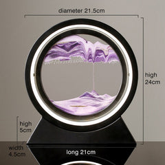 Moving Sand Art Table Lamp