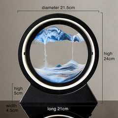 Moving Sand Art Table Lamp