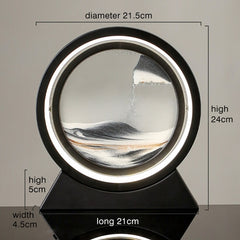 Moving Sand Art Table Lamp