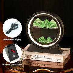 Moving Sand Art Table Lamp